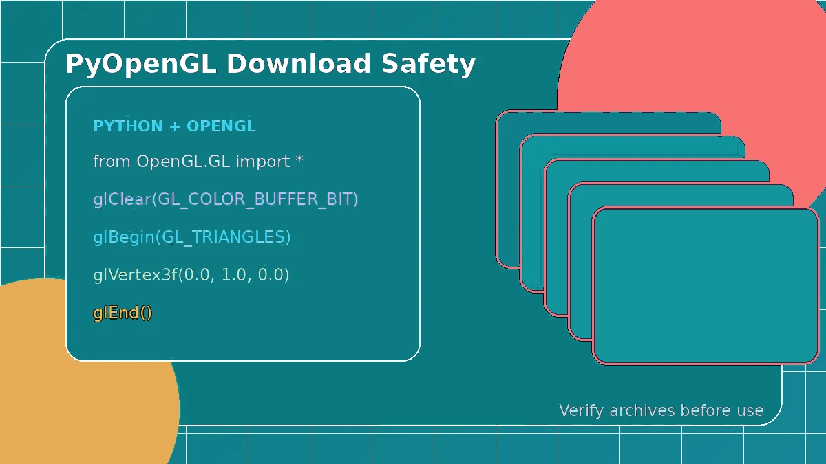 PyOpenGL Download Safety: What to Verify First